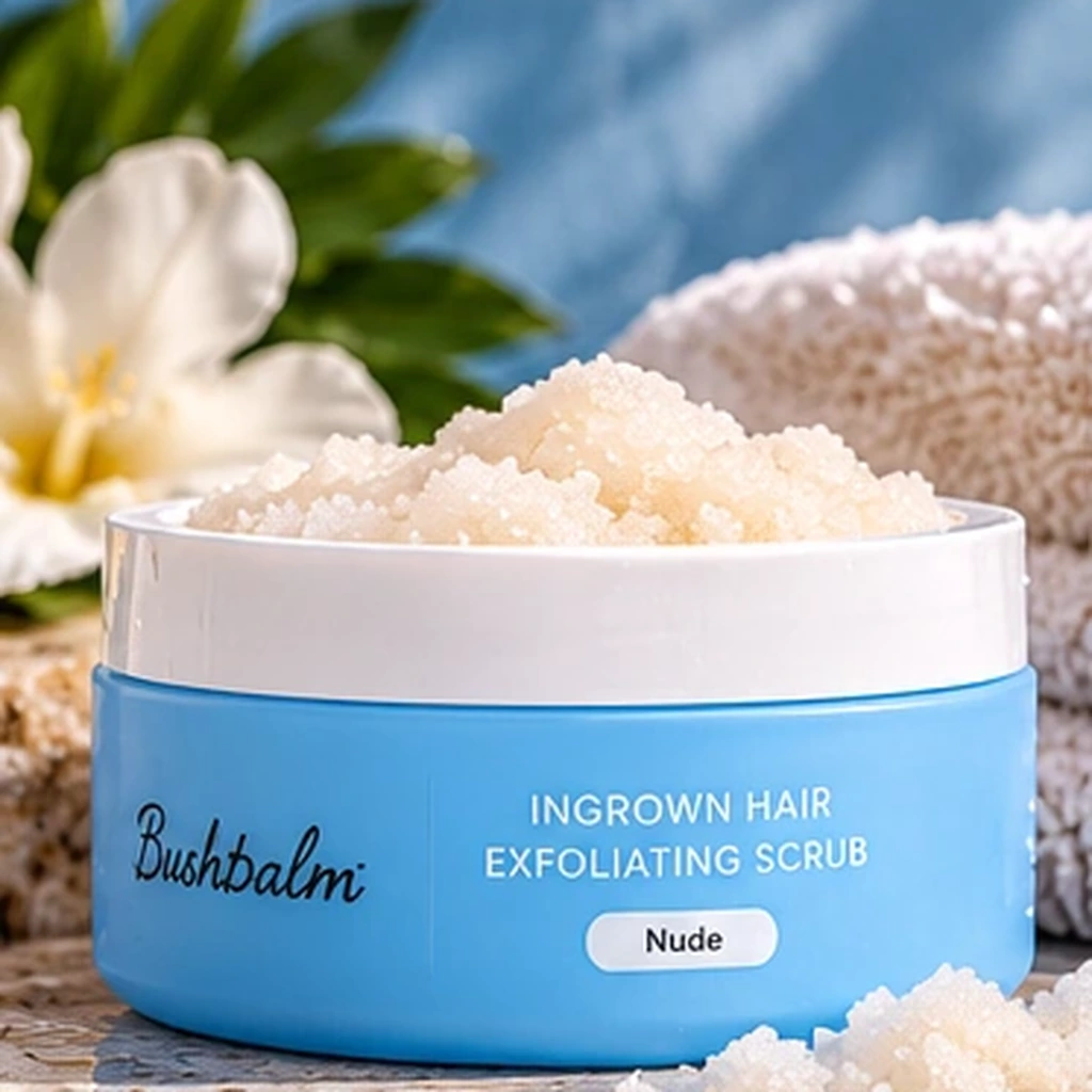 Nude Ingrown Hair Exfoliating Body Scrub product photograph